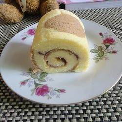 奶牛蓝莓蛋糕卷的做法[图]