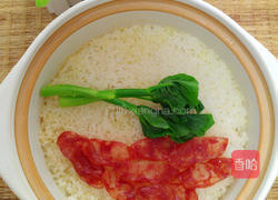 广味香肠煲仔饭的做法图解6