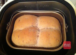 花生核桃仁面包的做法图解8