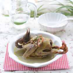 老鸽煲绿豆的做法[图]