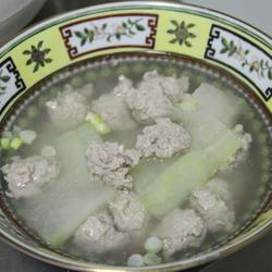 冬瓜丸子汤的做法[图]