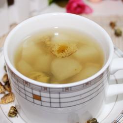 雪梨菊花茶的做法[图]