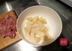 微波炉咖喱鸡块的做法图解2