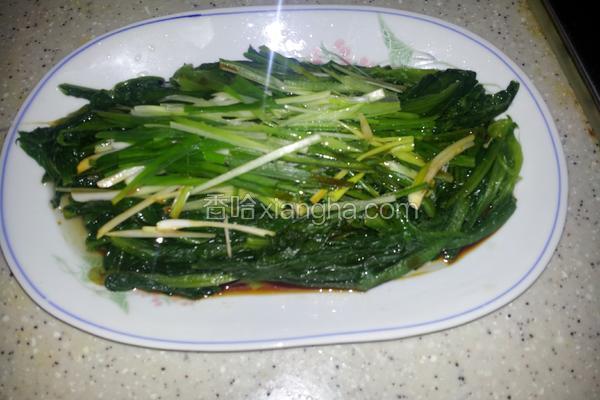 葱油油麦菜