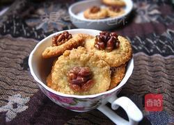 核桃燕麦饼干的做法图解8