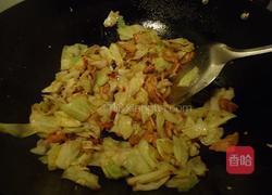 手撕包菜炒肉片的做法图解10