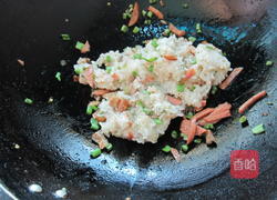 糯饭腊肉海苔卷的做法图解6