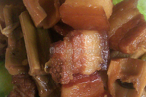 笋干烧肉