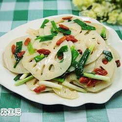 清炒藕片的做法[图]