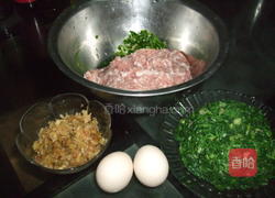 荠菜馄饨的做法图解1