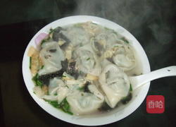 荠菜馄饨的做法图解5