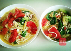 番茄蛋面的做法图解5