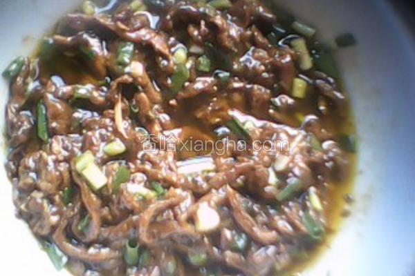 酱肉丝