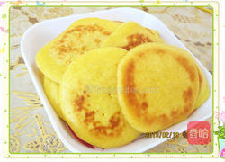 奶香玉米饼的做法图解11