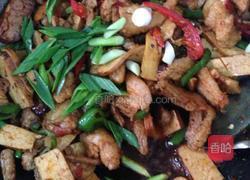 香干回锅肉的做法图解6