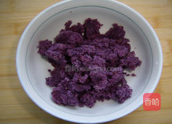 紫薯凉糕的做法图解1