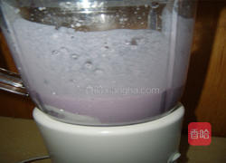 紫薯凉糕的做法图解3