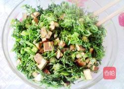 荠菜拌香干的做法图解6