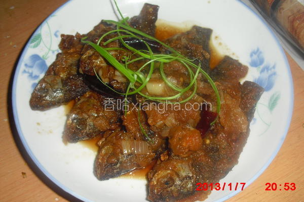 酥焖鲫鱼