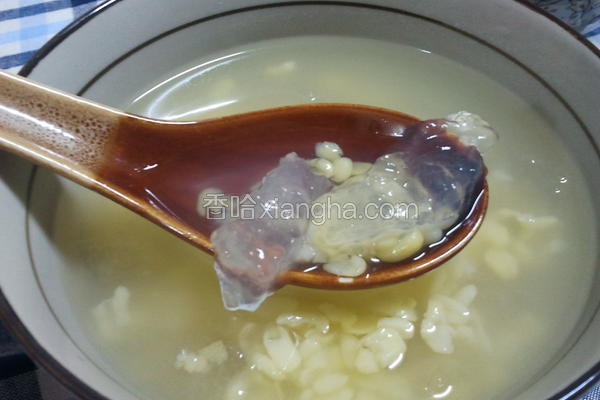 弹Q清心绿豆汤