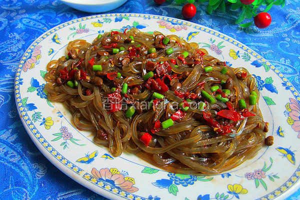 咸菜炒粉条