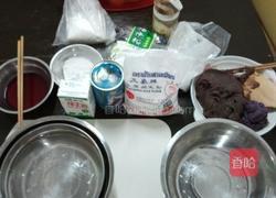 彩色冰皮月饼的做法图解1