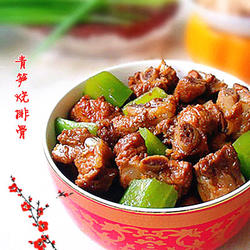 青笋烧排骨的做法[图]