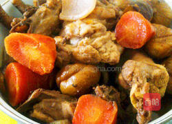 板栗鸡的做法图解4