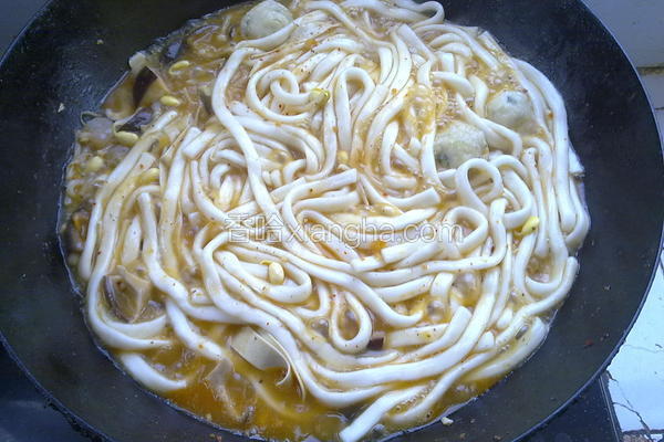 酱汤土豆粉
