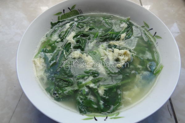 鸡蛋菠菜汤
