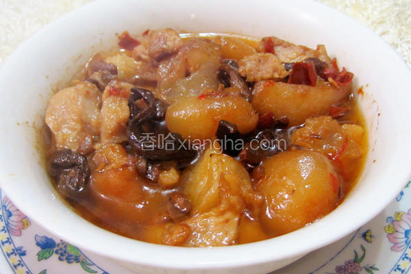 咸豆豉蒸猪蹄