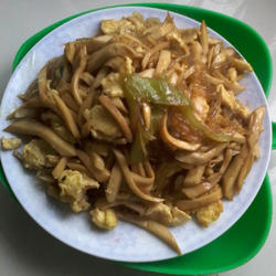 辣炒粉丝杏孢菇的做法[图]