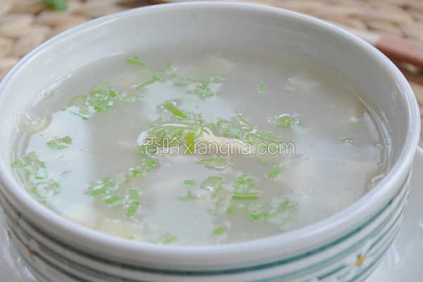 笋丁鸡肉粥