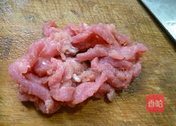香干里脊肉炒榨菜的做法图解3