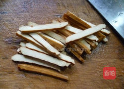 香干里脊肉炒榨菜的做法图解4