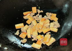 香干火腿炒肉的做法图解4
