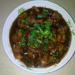 豆腐泡红烧肉的做法[图]