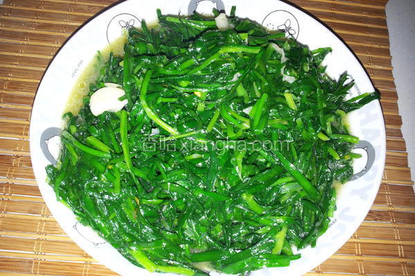 蒜蓉炒韭菜