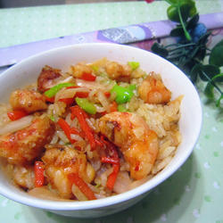 虾仁炒饭的做法[图]
