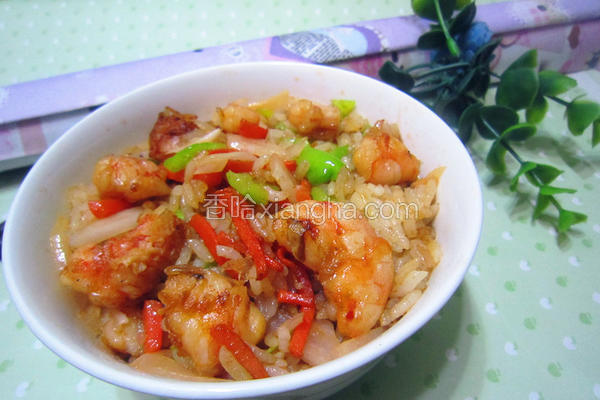 虾仁炒饭