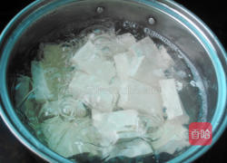 浇汁豆腐的做法图解2