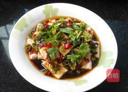 浇汁豆腐的做法图解8