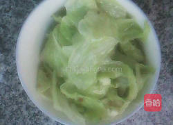 凉拌包菜的做法图解3