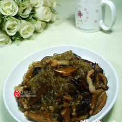 香菇五花肉炒粉条的做法[图]
