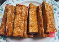 卤味香干的做法图解1