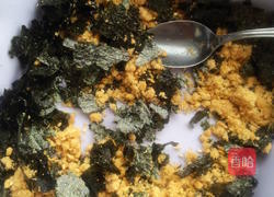 海苔肉松排包的做法图解2