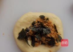 海苔肉松排包的做法图解4