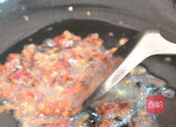 腊味包菜炒饭的做法图解4