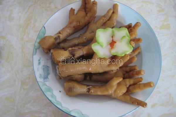香辣酱鸡爪