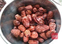 红豆大枣糯米糕的做法图解1